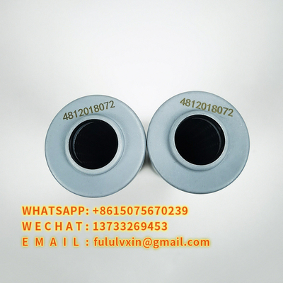 Filtre hydraulique à rouleaux 4812018072 Composants du système de filtration hydraulique